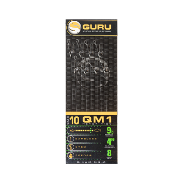 Guru QM1 Standard Hair 4" Size 10 (0.22mm)